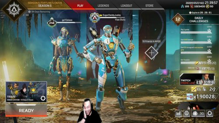 【双语主播】Loba蜜汁小汉堡 2020-05-16 21点场