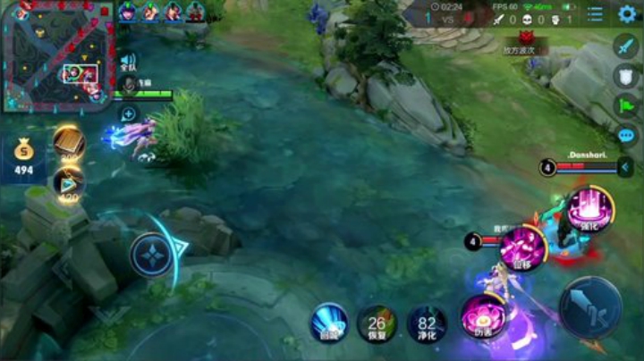 我在斗鱼看林蒙m直播王者荣耀