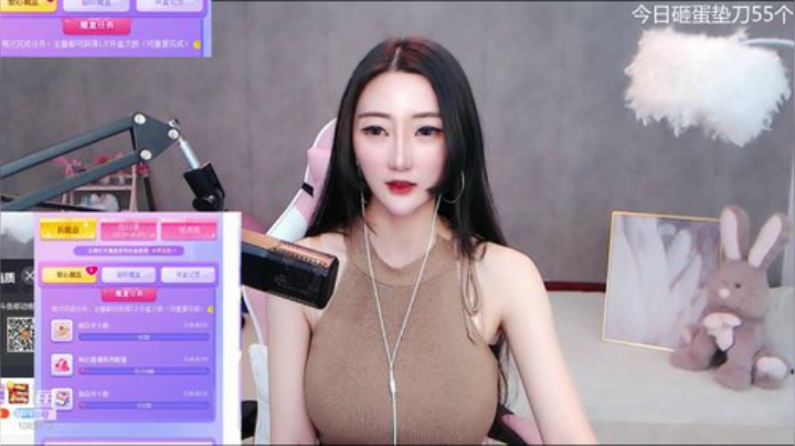 我在斗鱼看牛奶宝宝milkbaby直播音乐、颜值（横屏）