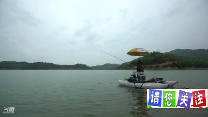 我在斗鱼看贱贱钓鱼直播户外