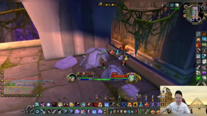 魔兽世界怀旧服：奥术水晶破百啦！小伙回归厄运东，演示全程收刮