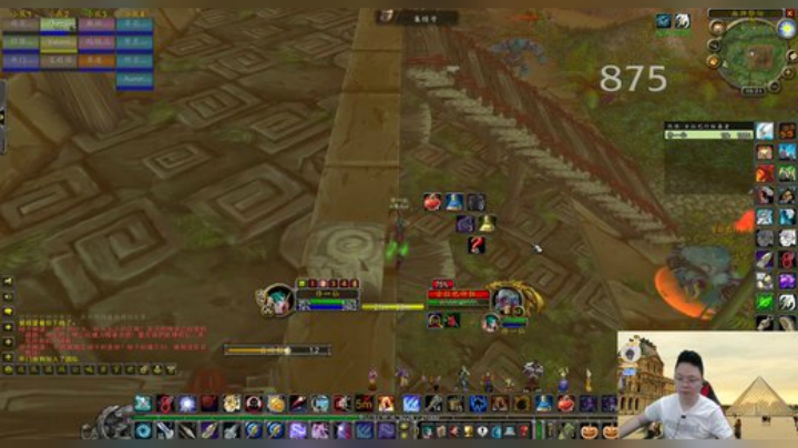 魔兽世界怀旧服：小伙团队开工前，进本偷吃，遇极品团长爆笑连连