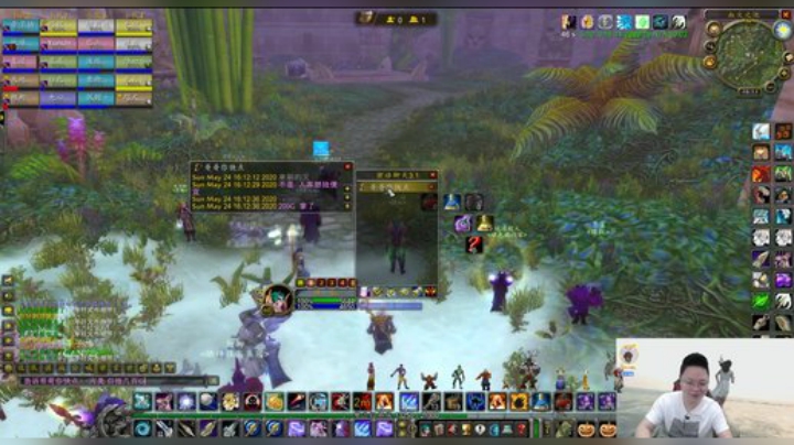 魔兽世界怀旧服：小伙祖格遇神级法师，金度小怪一拨拉！太帅气了