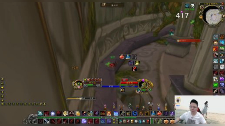 魔兽世界怀旧服：原来厄运东的尾王一个猎人就能击败！小伙落伍了