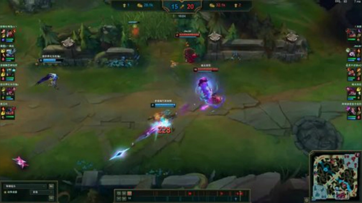 霞+璐璐 2打4