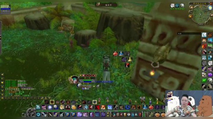 魔兽世界怀旧服：小伙又真香了！祖格挖矿全程演示，细节讲解到位