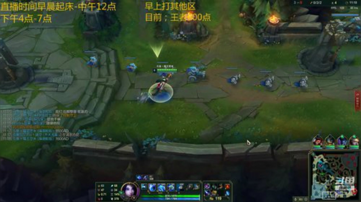 峡谷王者局.翻盘局.娜美加血八百