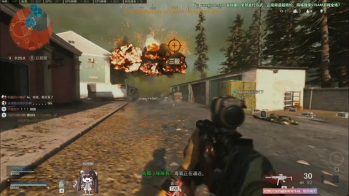 使命召唤战区轰炸吃鸡帅的雅痞！BOOM！BOOM！BOOM！