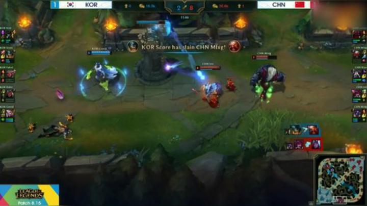 2018亚运会-LOL项目决赛-韩国VS中国3