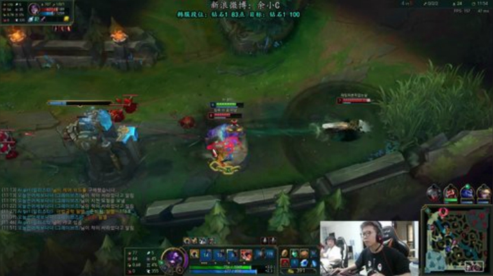 余小C：思路清晰，我是钻1韩服 2020-06-04 14点场