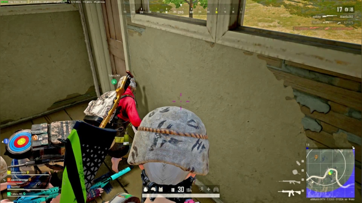 pubg竞技苟分菜逼厕所蹲坑记 有本事来厕所一决高下~