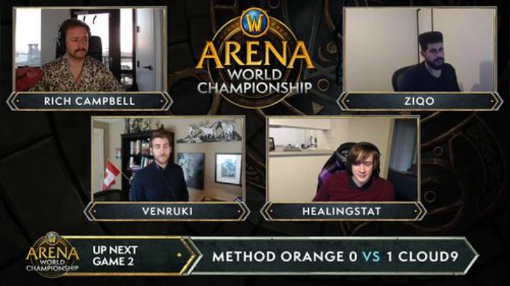 【2020 AWC 魔兽世界竞技场锦标赛】Cloud9 vs Method Orange  Upper Finals  AWC NA Cup 1