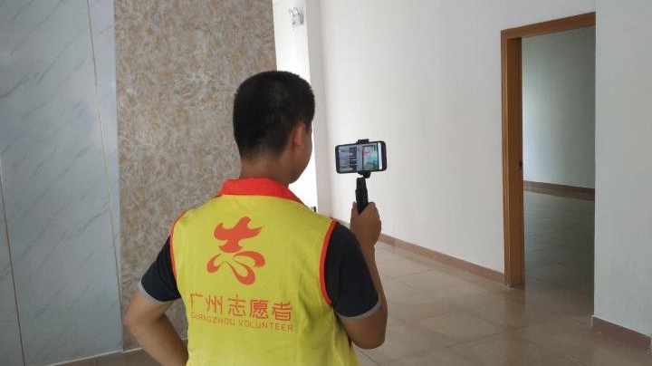 凤凰街社工站新场地户外直播