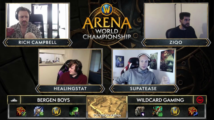 【2020 AWC 魔兽世界竞技场锦标赛】Wildcard Gaming vs Bergen Boys  Lower Finals  AWC EU Cup 1