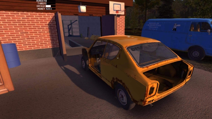 My Summer Car(我的夏日汽车)哪里不对，车不能动