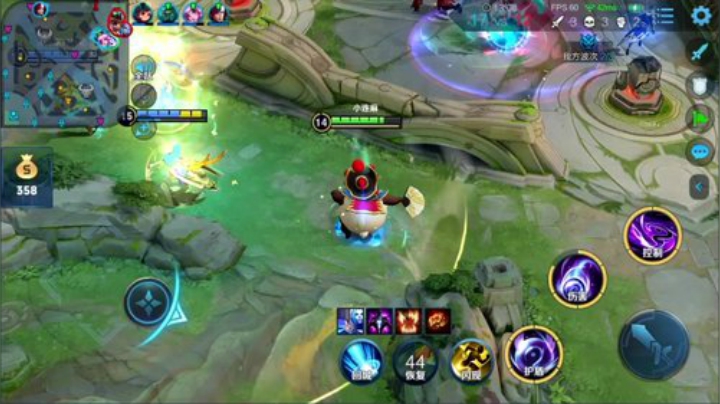 我在斗鱼看林蒙m直播王者荣耀