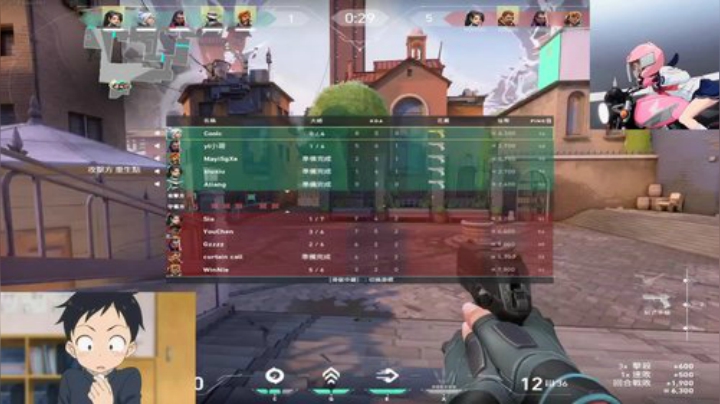 低热度高技术Valorant港服 2020-06-07 18点场