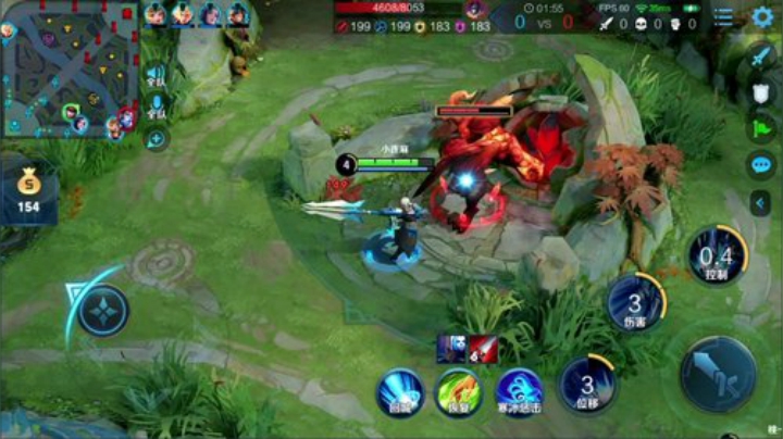 我在斗鱼看林蒙m直播王者荣耀