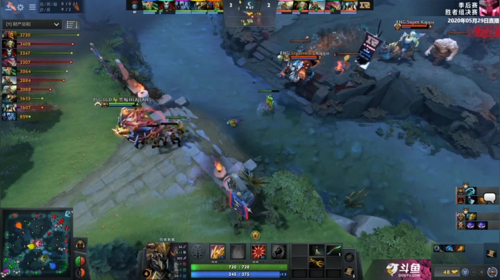 DOTA2职业联赛 RNG-LGD#2