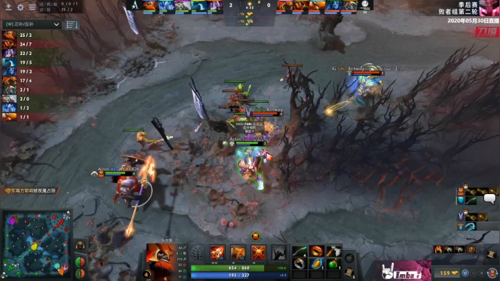 DOTA2职业联赛 IG-Aster#2