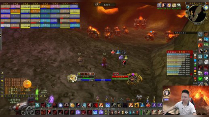 魔兽世界怀旧服：小伙乘指挥不在，带着夕阳红团挑战三波五狗！猝