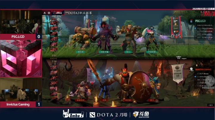 DOTA2职业联赛 RNG-IG#2