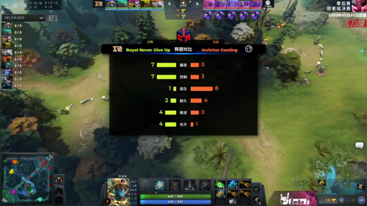 DOTA2职业联赛 RNG-IG#2