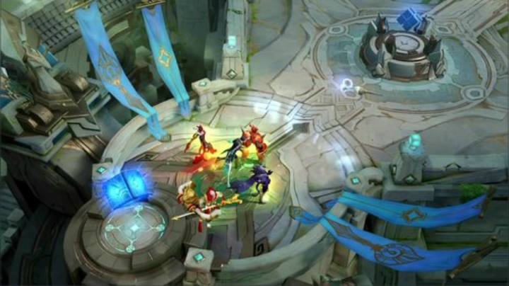 我在斗鱼看林蒙m直播王者荣耀