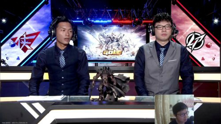 我在斗鱼看大帝LioN直播魔兽争霸