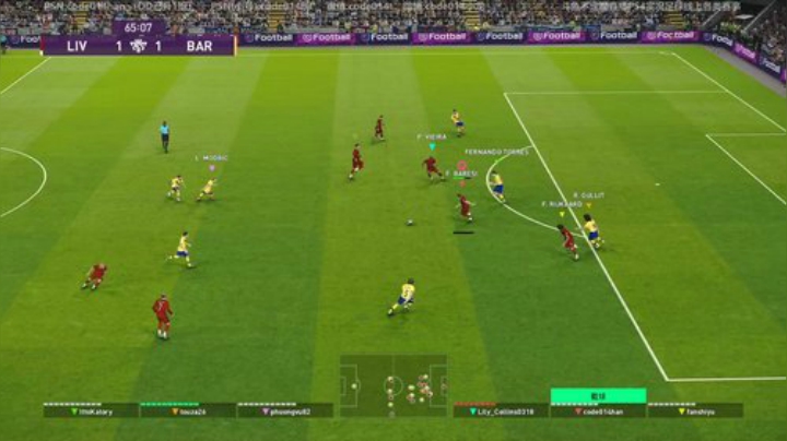 pes2020 实况足球 PS4在线对战 2020-06-14 23点场