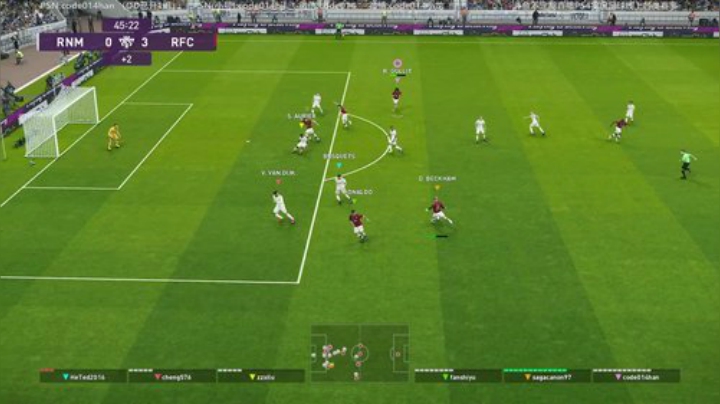 pes2020 实况足球 PS4在线对战 2020-06-15 22点场