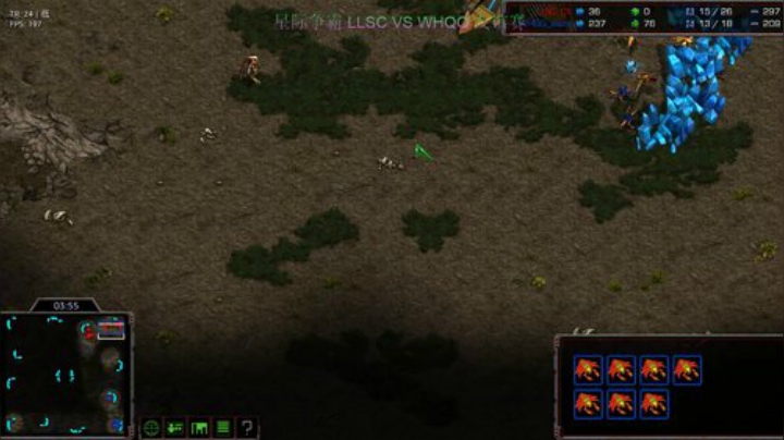 星际争霸 LLSC VS WHQQ友谊赛 2020-06-19 19点场