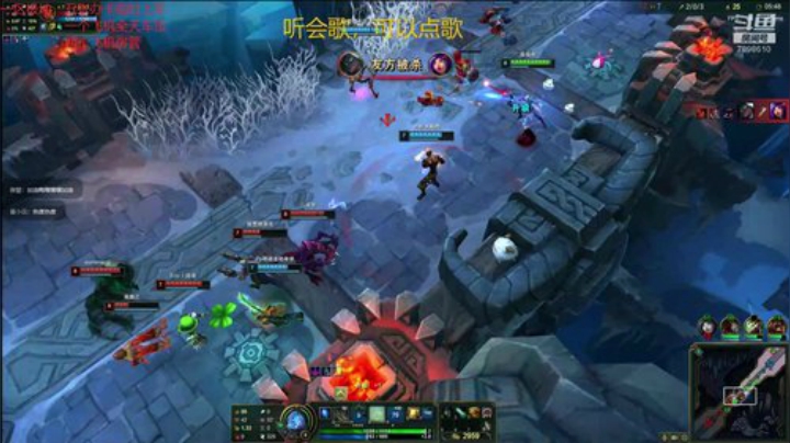 一名重庆主播，一区艾欧尼亚极地大乱斗上车 2020-06-15 01点场