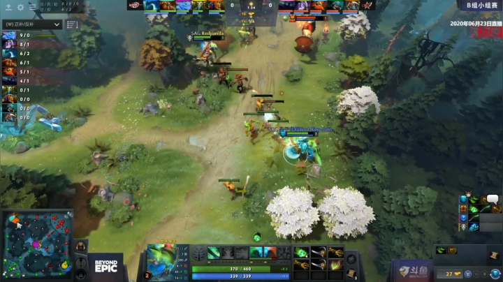 Beyond Epic中国区 A组 SAG vs CDEC BO3 第一场 6.23