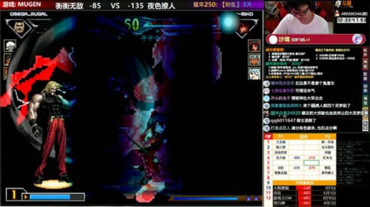 【MUGEN】晚上好 2020-06-22 20点场