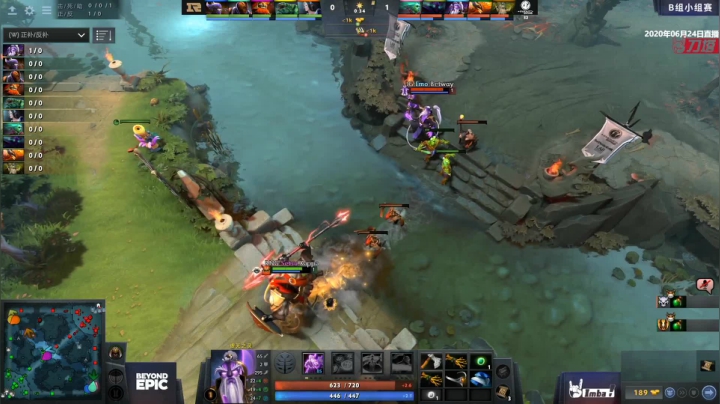 Beyond Epic中国区 B组 RNG vs IG BO3 第二场 6.24