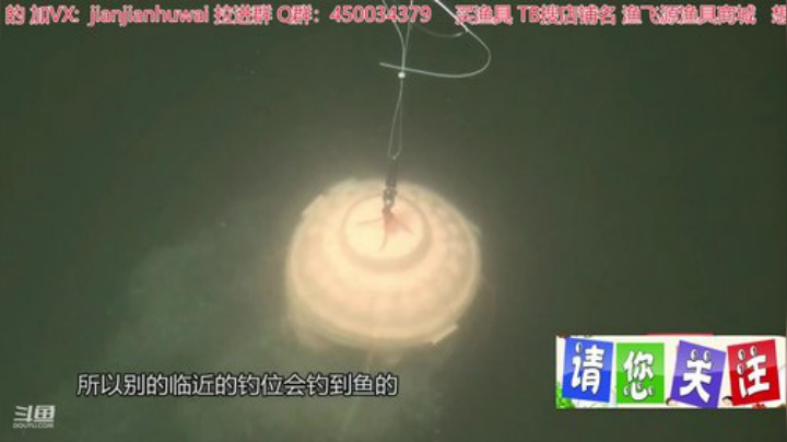 我在斗鱼看贱贱钓鱼直播户外