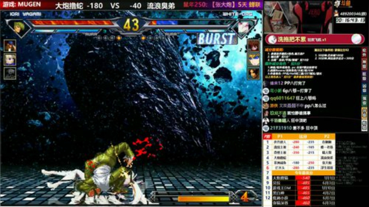 【MUGEN】晚上好 2020-06-25 00点场