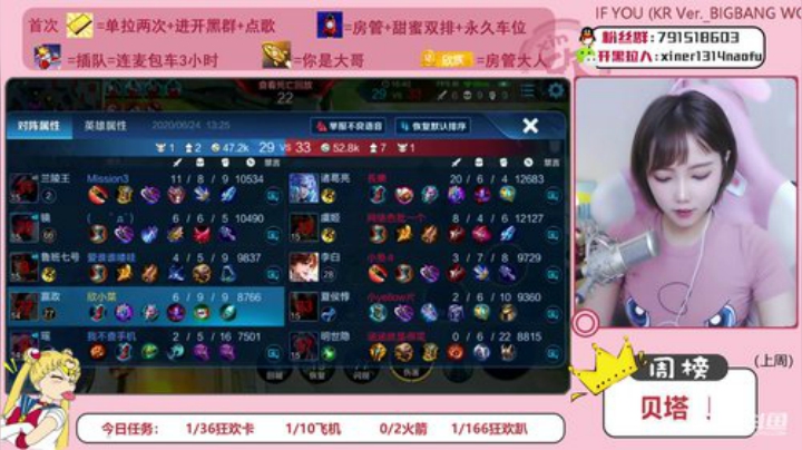 萌新主播在线嘤嘤嘤 4039714 2020-06-24 12点场