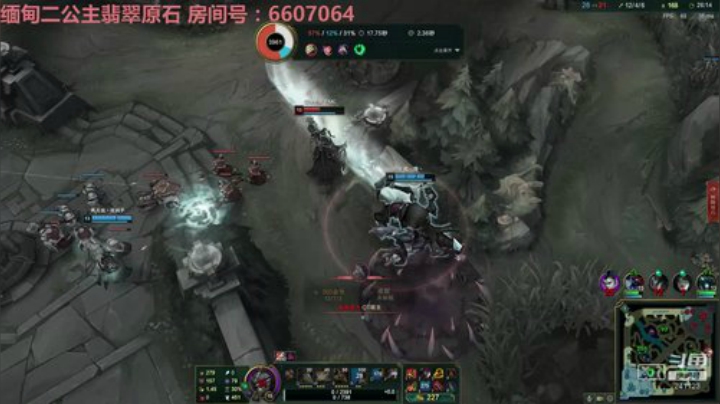 我在斗鱼看火力堂主直播户外