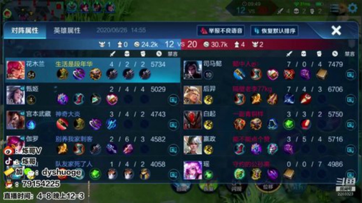 你说英雄我来玩！全能王火乐 2020-06-26 14点场