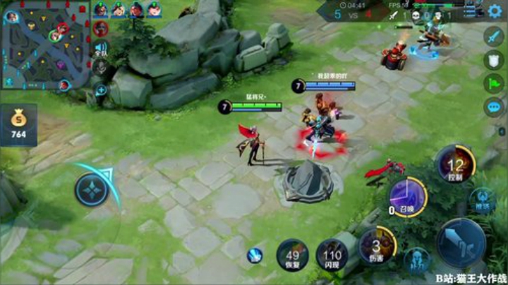 我在斗鱼看少年不太冷Rex直播王者荣耀