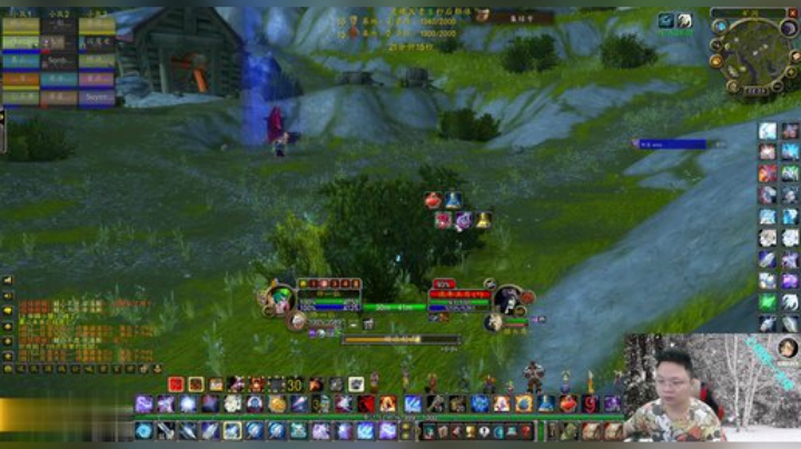 魔兽世界怀旧服：暗夜精灵野外PK，隐遁+潜伏，简直是作弊！