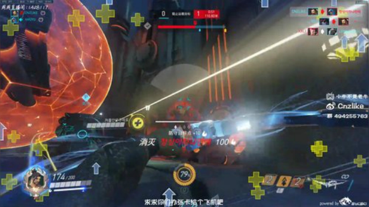 我在斗鱼看Cnzlike直播守望先锋