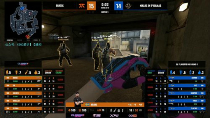 巅峰联赛 FNATIC vs NIP 2020-06-30 00点场