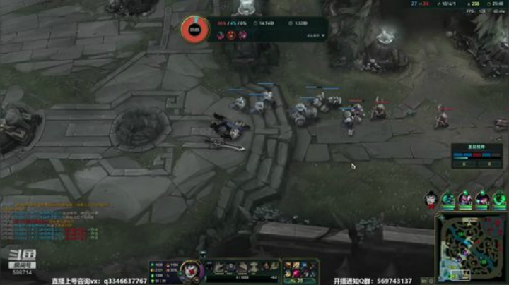 上单盖伦排位～ 2020-07-01 06点场