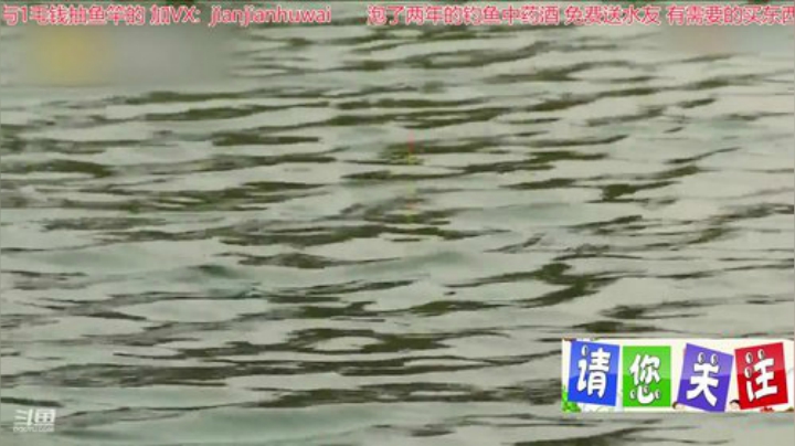 我在斗鱼看贱贱钓鱼直播户外