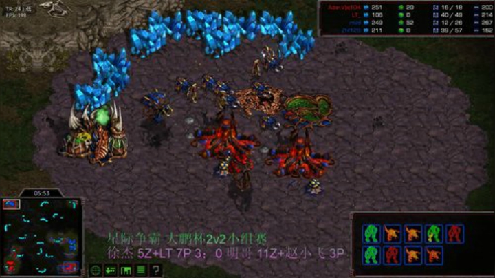 星际争霸 大鹏杯2v2小组赛 2020-07-04 20点场