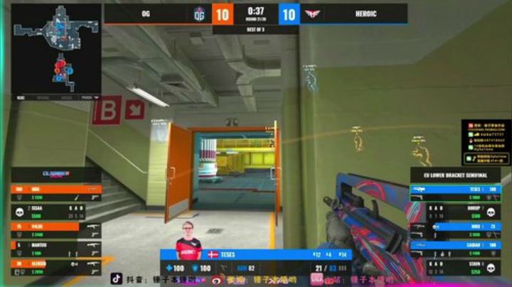 锤子：OG VS Heroic 2020-07-03 21点场