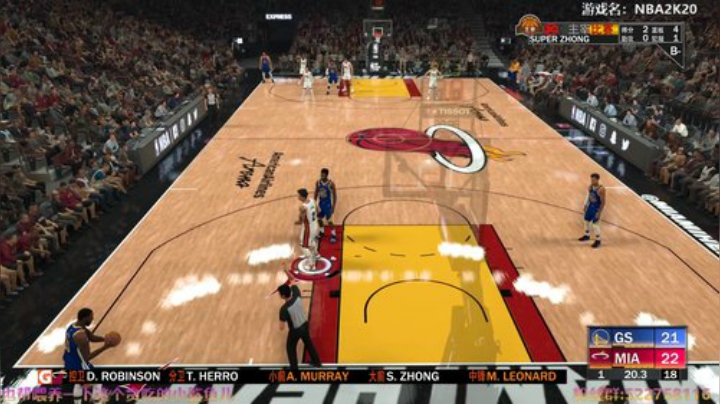 阿中：NBA 看球啦 好球！！！ 2020-07-04 15点场